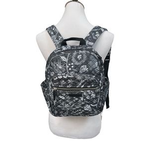 Vera Bradley Iconic Small Backpack in Maplewood Navy